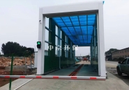 垃圾處理(li)站龍門洗車機安裝註意事項?